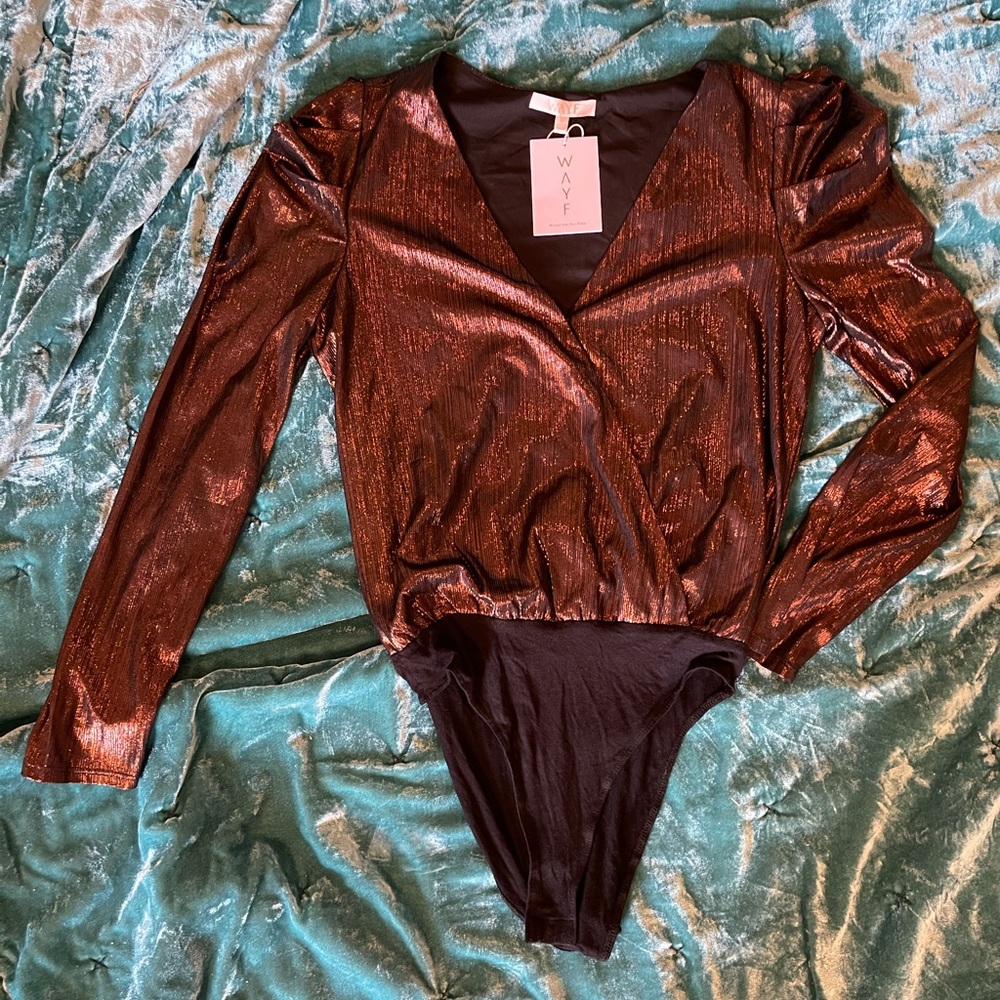 Metallic Bodysuit